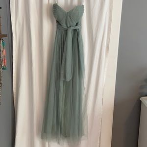 Beautiful sea foam green evening dress! SZ 0